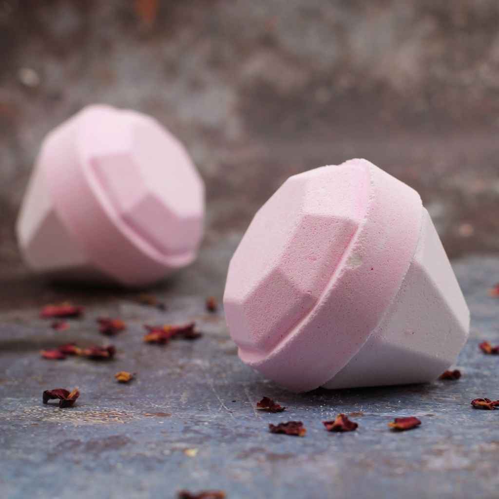 Luxury Bath Jewel Bombs | Pink Diamond