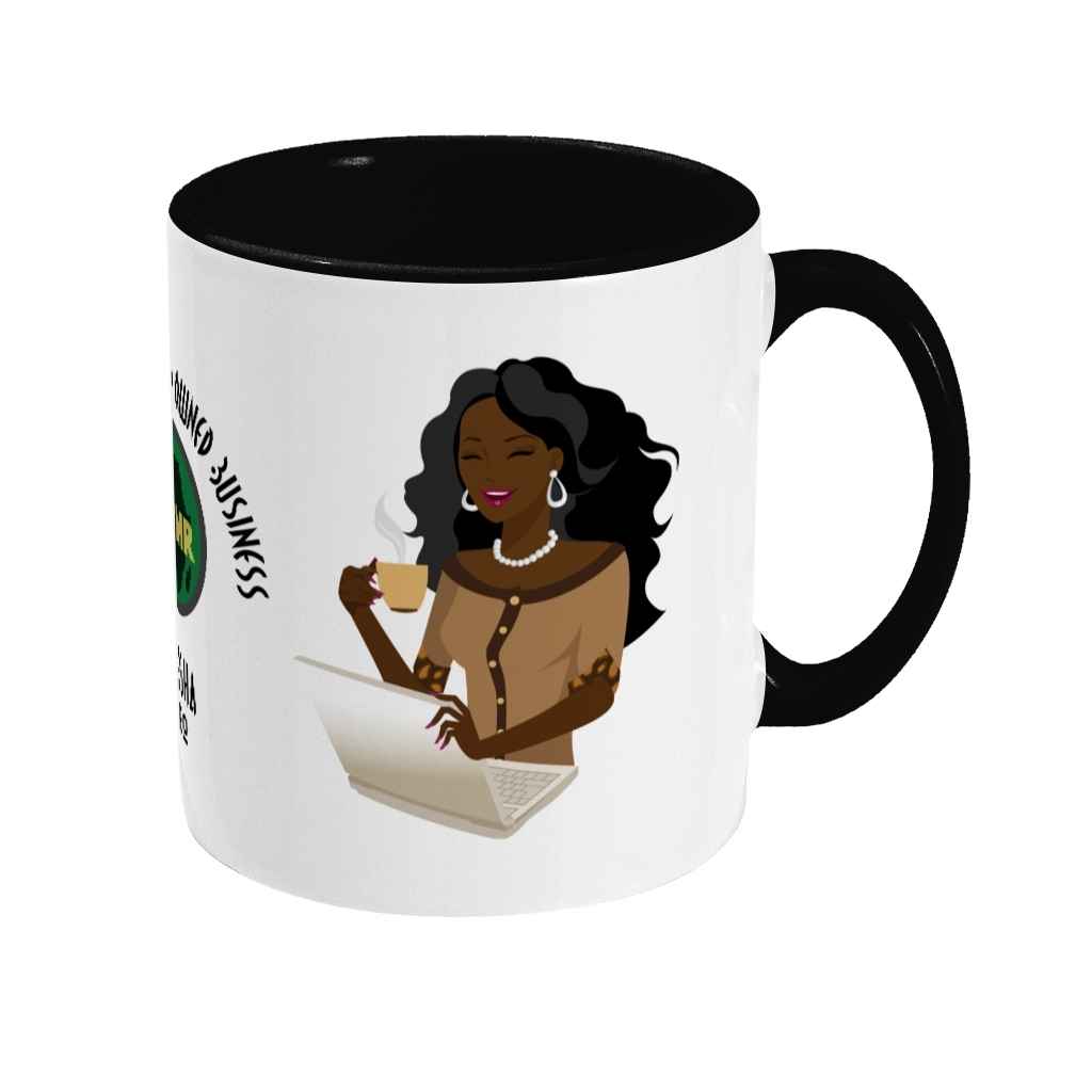 Minding My Black Owned Business - Logo Mug