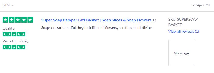 Soaptastic Gift Basket | Soap Slices & Flowers