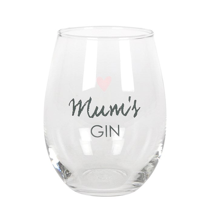 Mum's Gin Glass