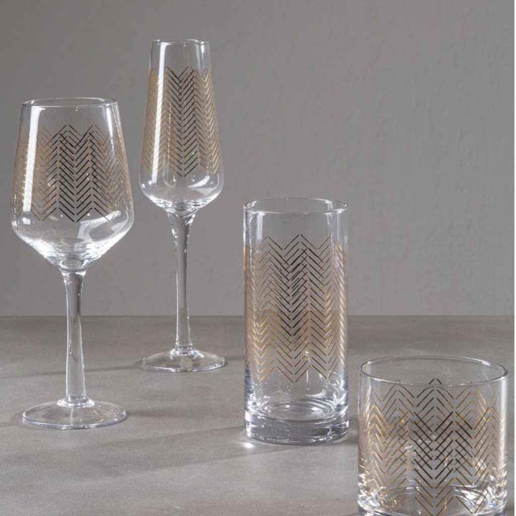 Jazz Champagne Glasses | Set of 4