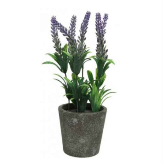 Potted Artificial Lavender