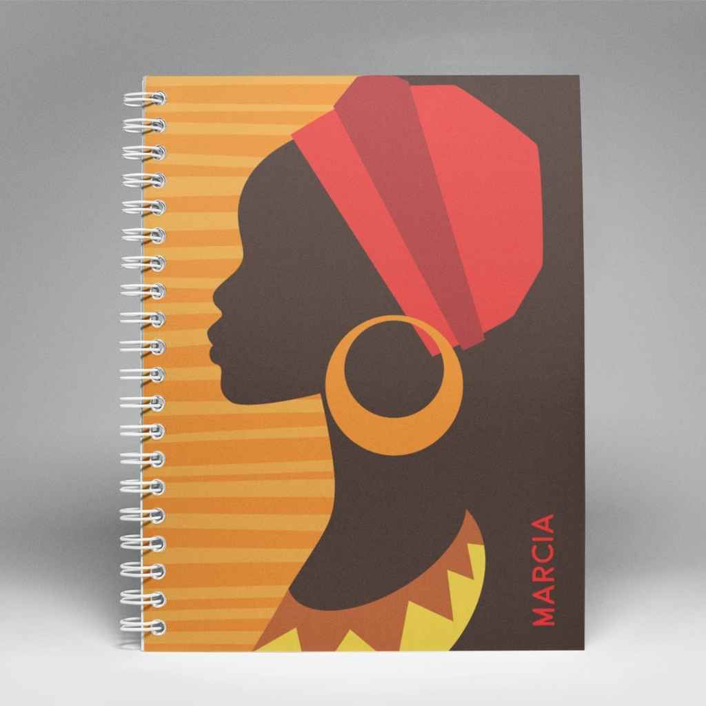 Personalised A5 Notebook | Mama Africa
