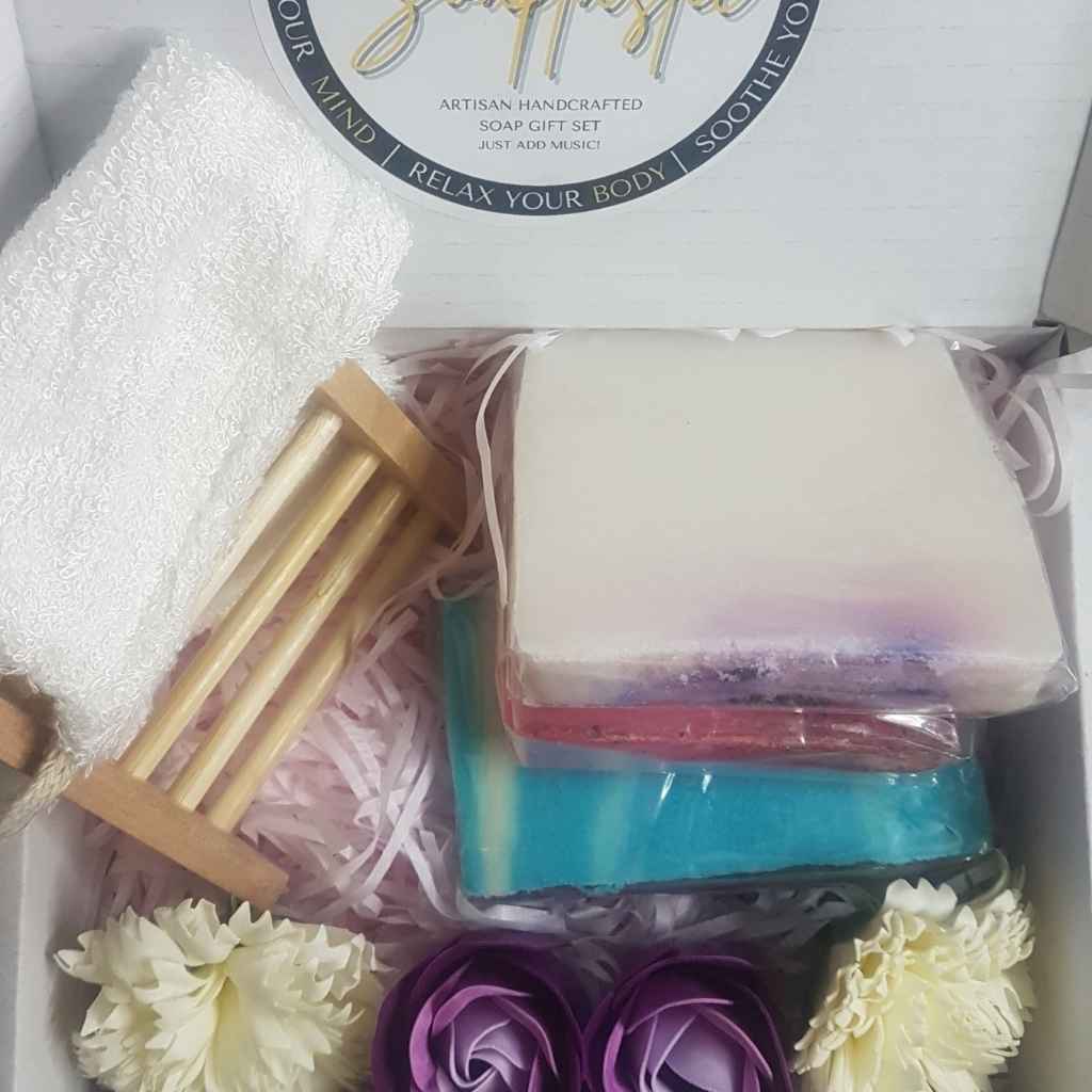 SoapTastic Gift Set | Luxury Handmade Soaps & Accessories