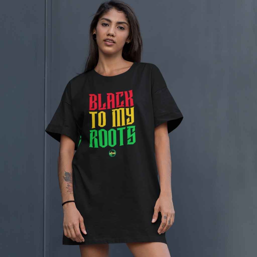 T Shirt Dress | Organic Cotton | BlackToMyRoots