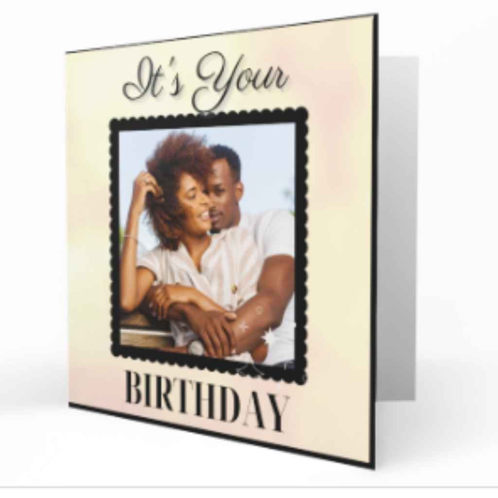 Birthday Cards | Square | Photo Upload | It's Your Birthday