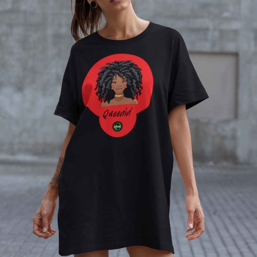 T Shirt Dress | Organic Cotton | Queenin'