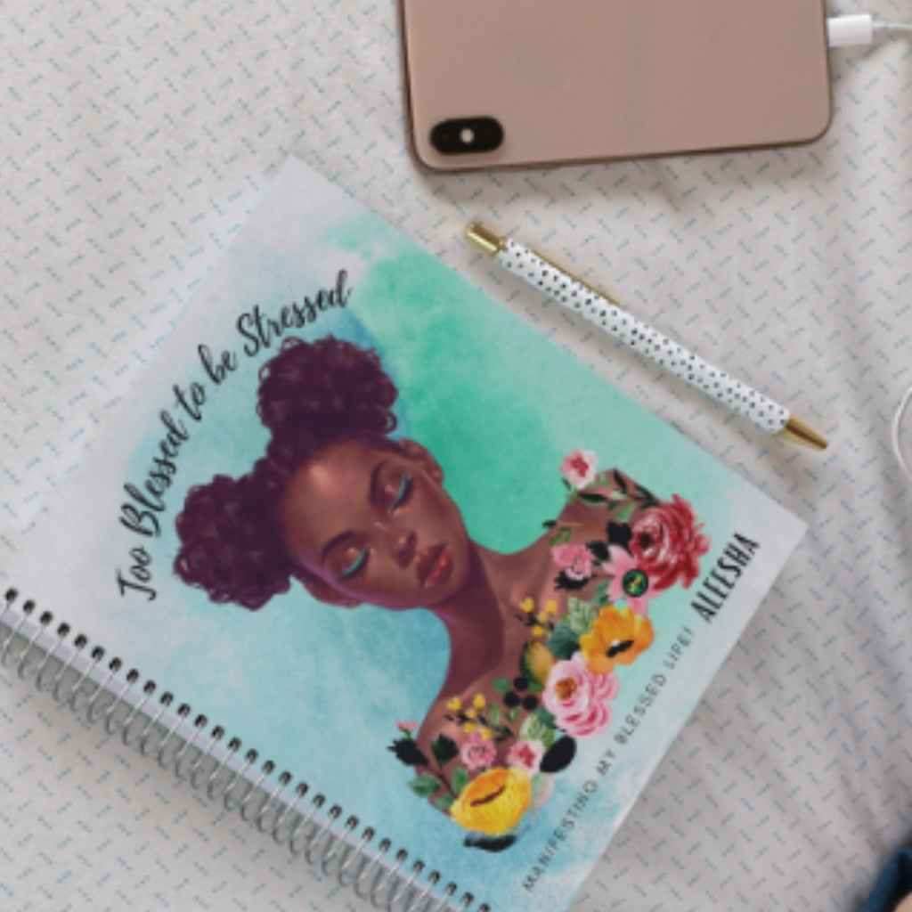 Personalised A5 Notebook | Too Blessed