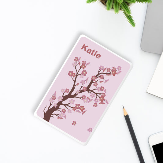 Credit Card Powerbank - Floral Blossom