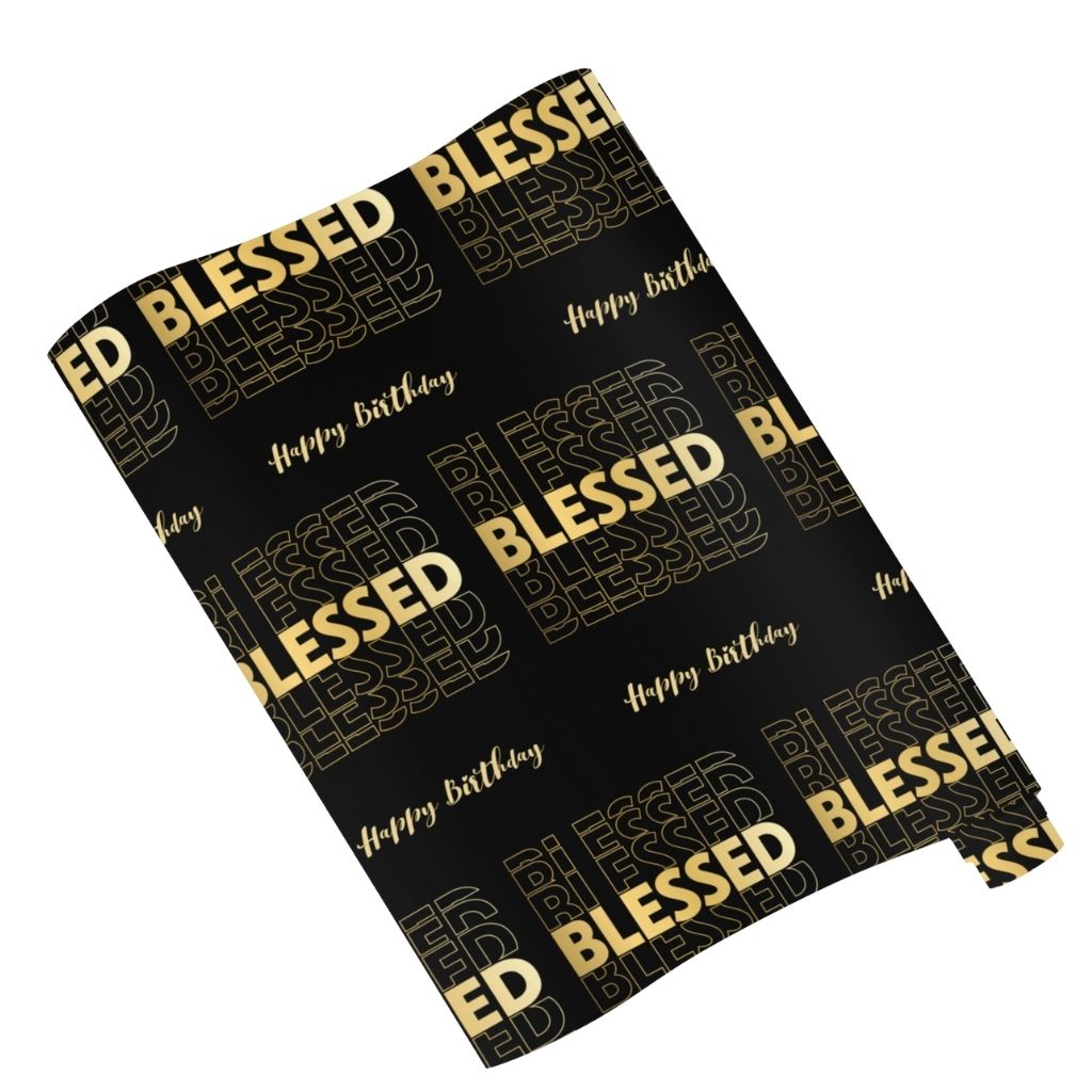 Personalised Wrapping Paper | Blessed