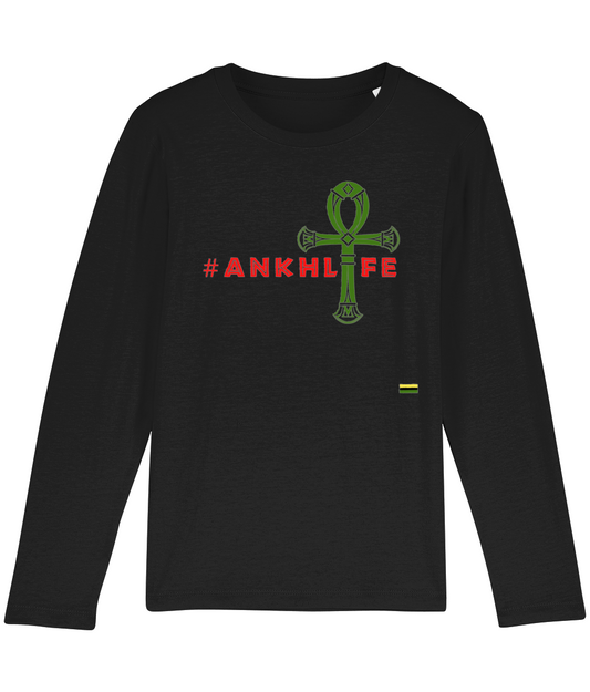 #AnkhLife | Unisex Organic Kids Long Sleeve T Shirt