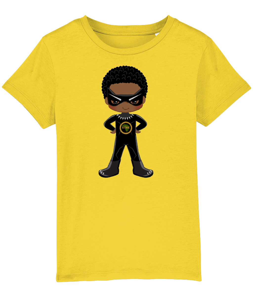 Black SuperHero T Shirt