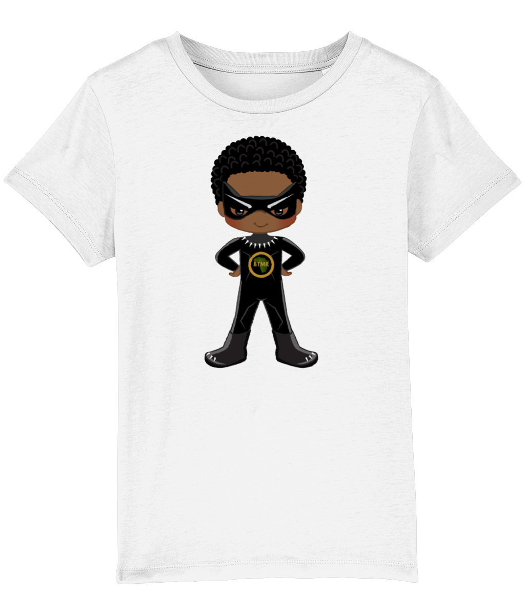 Black SuperHero T Shirt