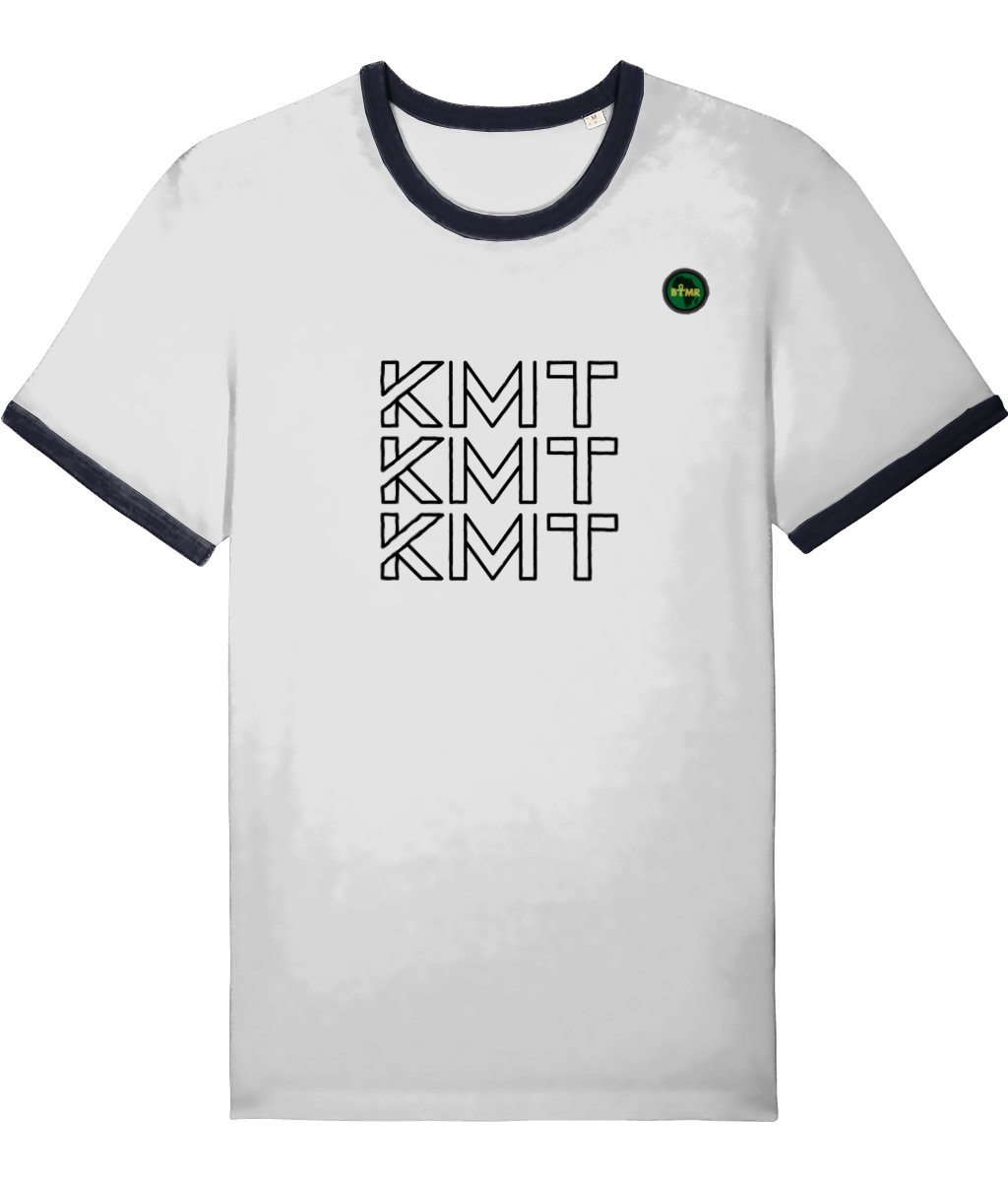 Organic Cotton Ringer T Shirt | Unisex | KMT