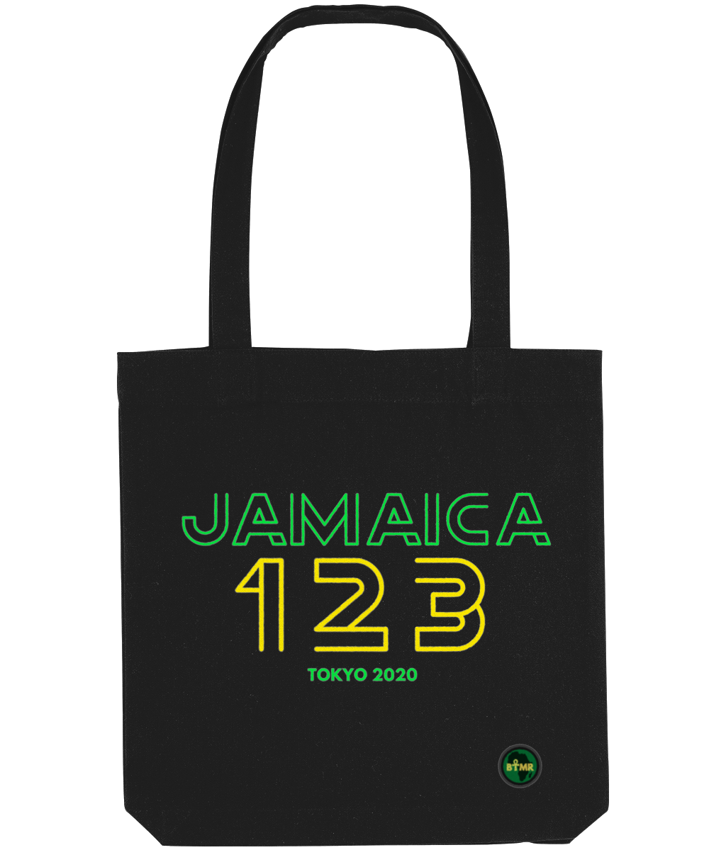 Organic Cotton Tote Bag | Jamaica 123