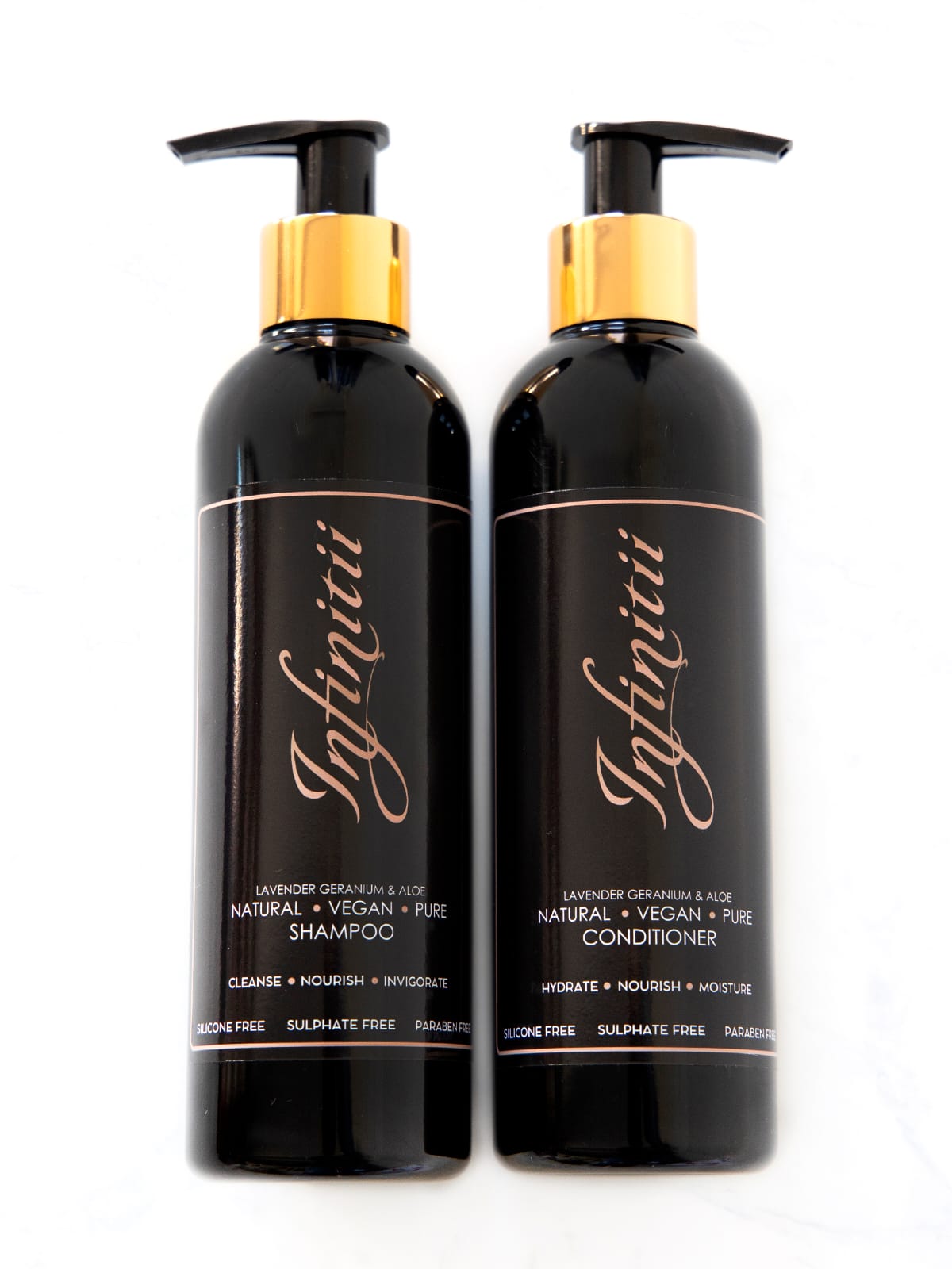 Sulphate Free Natural Shampoo + Conditioner Duo
