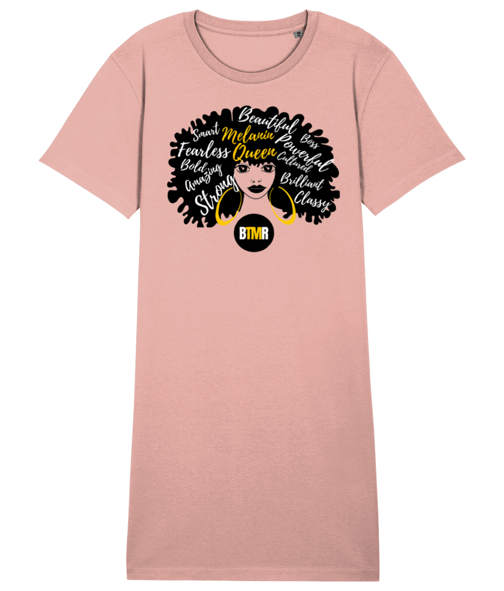 T Shirt Dress | Organic Cotton | Melanin Queen