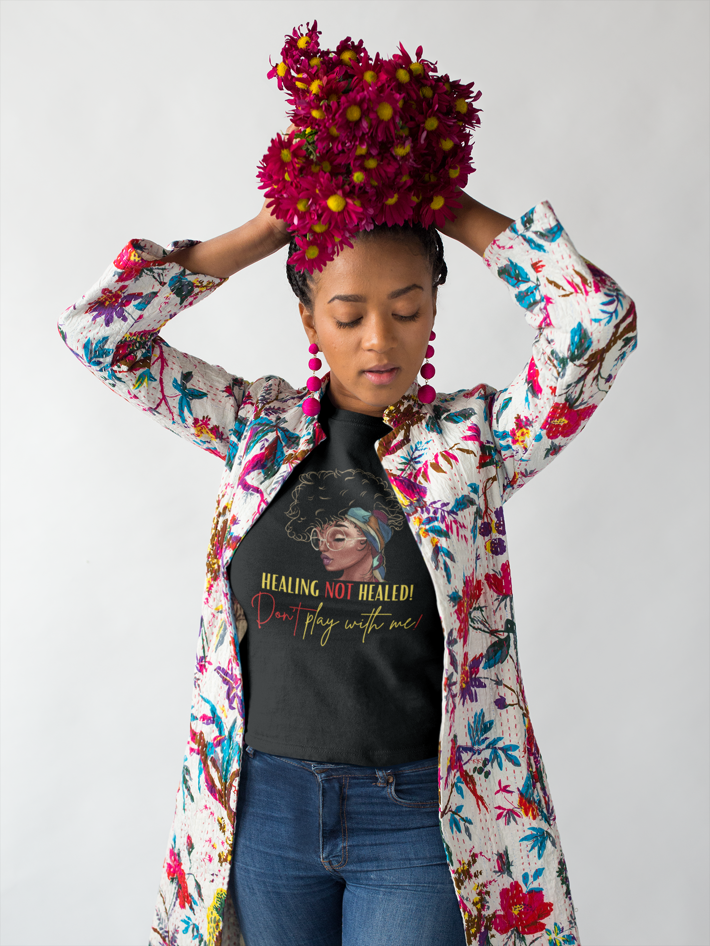 Organic Cotton T Shirt | Women's | Healing not Healed!