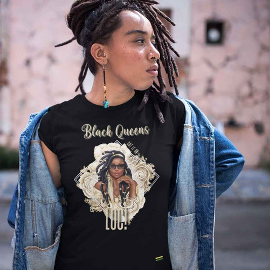 Black Queens Got it On Loc! Organic T Shirt