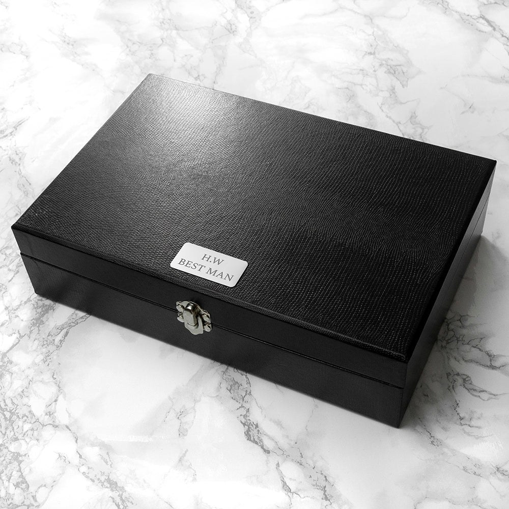 Personalised Watch and Cufflink Box