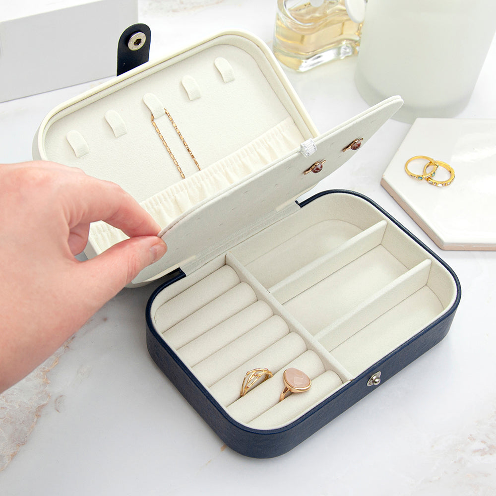 Personalised Jewellery Travel Case | 3 Colours