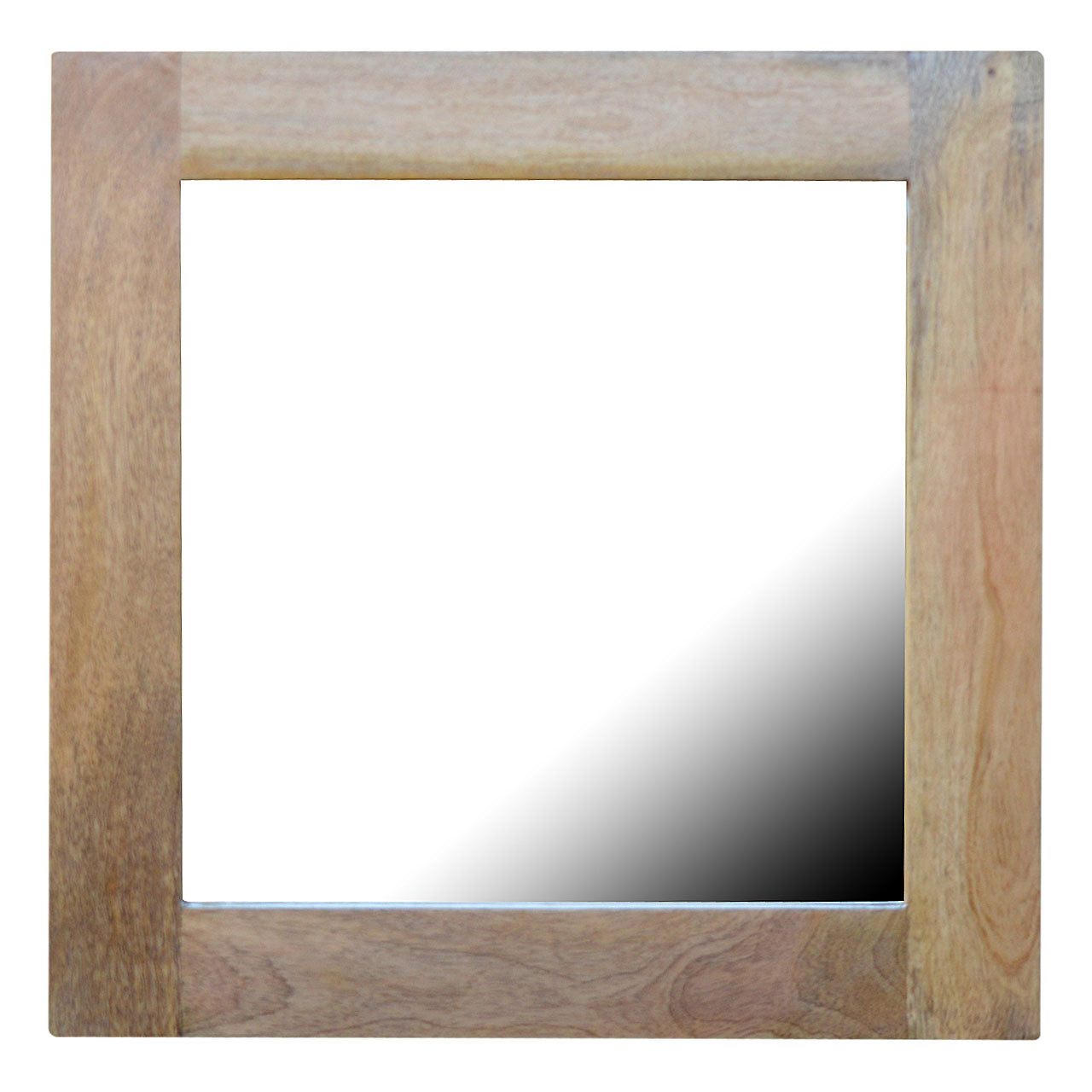 Square Wooden Framed Mirror | 45*45cm
